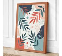 Scattered Leaves Botanical Canvas Wall Art Print 30x20 (76.2×50.8cm)