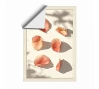 Scattered Rose Petals Botanical Unframed Wall Art Print A1 (84.1×59.4cm), Wall Decor for Living Room, Bedroom, Office & Home, Art Gift