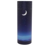 Scattering Ashes Urn, Eco-friendly Biodegradable Cremation Urn Scatter Tube (Starry Night Large)