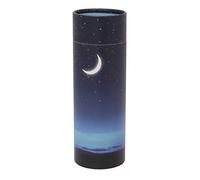 Scattering Ashes Urn, Eco-friendly Biodegradable Cremation Urn Scatter Tube (Starry Night Medium)