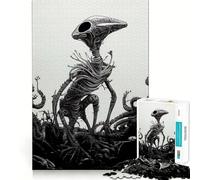 Scavenger Alien 1000 Piece Jigsaw Puzzles for Teenagers Jigsaw Logic Train Toy Stress Relief Smooth Cut Memorable Gift (38x52cm)