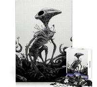 Scavenger Alien 1000 Pieces Jigsaw Puzzles for Teenagers Solid Logic Toy Peaceful Fun Precision Cut Amazing Present (50x75cm)