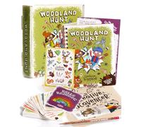 Scavenger Hunt Game for Kids - Outdoor Games Activities Set with Creative Art Challenges - Camping Games - Treasure Hunt- for Boys, Girls, Families - Gifts for Ages 4 5 6 7 8 - Educational Kids