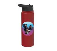 Scavenger Turkey Vulture Bird Animal Carrion Bird Watcher Stainless Steel Insulated Water Bottle