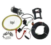 SCBSTKBGGW For Suz&uki For Dt40 40hp 2 Stroke Motorcycle Starter Motor Gear Ring Bracket Electric Start Kit Motorcycle Starter Motor Engines