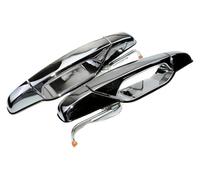 SCBSTKBGGW Handle Replacement for Cadillac for Escalade for Chevrolet for Silverado for Avalanche for Sierra 2007-2014 Car Door Handle Repair Exterior(Rear Side(2 Pcs))