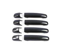 SCBSTKBGGW Handle Replacement for Sharan 7M 1996-2010 Car Outside Door Handle Decoration Bowl Anti Scratch Accessories(Carbon Fiber 1)