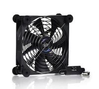 SCCCF Quiet 140mm USB Fan, 5V USB Portable Cooling Fan for Flat Panel TV Receiver Router DVR PlayStation Xbox Computer Cabinet Cooler