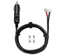 SCCKE Heavy-Duty 14AWG 20A Male Plug Cigarette Lighter Adapter Power Supply Cord with 6.5ft / 2m 14 AWG Cable Wire For Car inverter Air pump electric cup and DIY