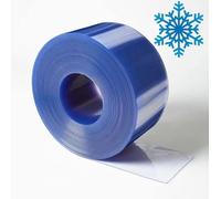 SCD Super Polar Medium Duty 200mm x 2mm x 25m Clear Roll. PVC Fly Door Curtain for Freezers & Sub-Zero Temperatures. Meets UK Food Safety Standards. Strip Curtain for Freezers