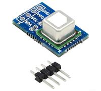 SCD40 Gas Sensor Temperature Humidity Detector Accurate I2C Interface Module for Building Automation Greenhouse Control Small Footprint Unit(Blue Board)
