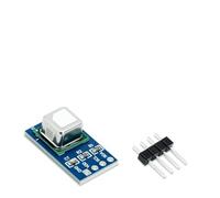SCD41 Sensor Module, High 400-5000ppm Carbon Dioxide Detector with Temp Humidity Compensation, Low Power 2.4-5.5V for Air Quality Monitoring