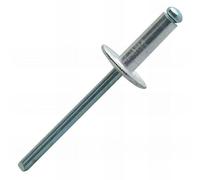 SCELL-IT ASL4820 Box of 250 Blind Rivets Wide Head 4.8 x 20 mm