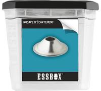 Scell-it SCE00353 Standard Rivets Dining Box Aluminium/Steel, Flat Head, Diameter 4 mm x 10 mm, 500 Box, EX-9445124010, Ép.6-12