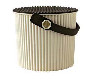 Sceltevie Beige Hachiman Omnioutil Storage Bucket & Lid Mini 4L