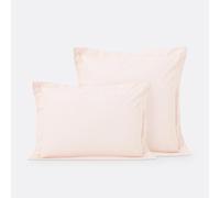 Scenario Flounce Polycotton Pillowcase pearl pink