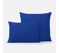 Scenario Plain 100% Cotton Pillowcase royal blue