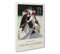 Scene from A Drama Utagawa Toyokuni Canvas Print | Gallery Wrapped 30mm Frame Wall Art | 30x20 inches | Ready to Hang | Asian Picture | Living Room Bedroom Lounge Office