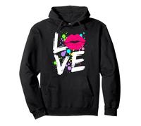 Scenecore Love Lips | Still Emo Y2K 2000s Alt Mall Goth Pullover Hoodie