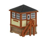 Scenecraft Ground Frame Hut Chocolate/Cream (Pre-Built)