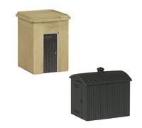 Scenecraft Lineside Huts 2pcs (Pre-Built)