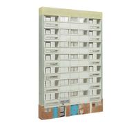 Scenecraft Low Relief Block of Flats (Pre-Built)