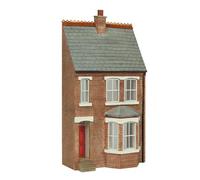 Scenecraft Low Relief RH Bay Terrace Red (Pre-Built)