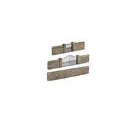 Bachmann 44-555 Scenecraft Stone Walls and Gates (Pre-Built)