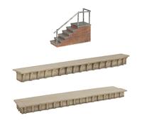 Bachmann 44-0127 Scenecraft Wigmore Halt Concrete Platform (Pre-Built)