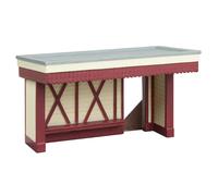 Scenecraft Wooden Halt & Steps (Pre-Built)