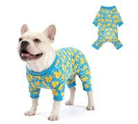 SCENEREAL Dog Sun Shirt UV Protection Cooling Vest, Quick-Dry Breathable Summer Clothes Jumpsuit Lightweight Pet Pajamas Outdoor Dirt-Resistant Shedding Control Onesie for Small Medium Large Dogs
