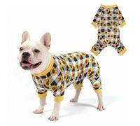 SCENEREAL Dog Sun Shirt UV Protection Cooling Vest, Quick-Dry Breathable Summer Clothes Jumpsuit Lightweight Pet Pajamas Outdoor Dirt-Resistant Shedding Control Onesie for Small Medium Large Dogs