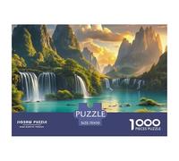 Scenery 1000 Jigsaw for Adults Challenging Beautiful Decoration Puzzle Colourful, Challenging Landscape Brainteasing Adults Jigsaw Puzzle 70x50cm/1000pcs
