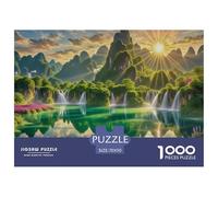 Scenery 1000 Jigsaw for Adults Puzzles Beautiful Decoration Puzzle Impossible Hard Difficult Challenging Landscape Brainteasing Adults Jigsaw Puzzle 70x50cm/1000pcs