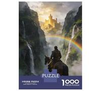 Scenery 1000 Piece Jigsaw Puzzle Premium Paper Best Jigsaw Puzzles Scottish Highlands Adult Puzzles Home Decor Family Puzzle 70x50cm/1000pcs
