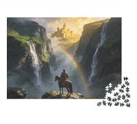 Scenery 1000 Piece Jigsaw Puzzle Premium Paper Best Jigsaw Puzzles Scottish Highlands Adult Puzzles Home Decor Mindfulness Puzzle Halloween 70x50cm/1000pcs