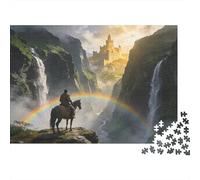 Scenery 1000 Piece Jigsaw Puzzle Premium Paper Best Jigsaw Puzzles Scottish Highlands Adult Puzzles Home Decor Therapeutic Puzzle Halloween 70x50cm/1000pcs