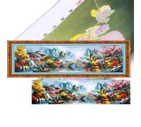 Scenery Full 11CT DIY Stamped Cross Stitch Kits Large Size (Jiangnan)