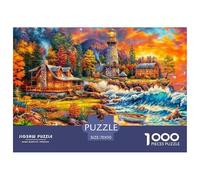 Scenery Jigsaw Puzzle 1000 Pieces for Adults Family Kids Teens Play Urban Architecture Creative Brain Exercise 70x50cm/1000pcs