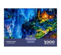 Scenery Puzzle 1000 Pieces Adults Creative Fun Leisure Hobby Relax Natural Landscapes Gift Box Eco-Friendly 70x50cm/1000pcs