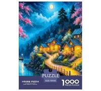 Scenery Puzzle 1000 Pieces Adults Hobby Creative Entertainment Gift Landscape Smooth Cut Sturdy Build 70x50cm/1000pcs