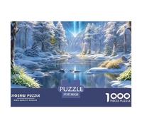 Scenery Puzzle 1000 Pieces Adults Teens Fun Relaxing Game Gift Landscape Sturdy Eco-Friendly 38x26cm/1000pcs