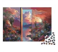 Scenery Travel Town Jigsaw Puzzle A Highly Creative Game That Is Cool And Fun with A High Level of Difficulty Suitable for Family Entertainment 300pcs (40x28cm)