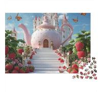 Scenery Travel Town Jigsaw Puzzle Educational Puzzle Game Suitable for Home Decoration Relatively Difficult 300pcs (40x28cm)