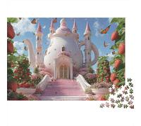 Scenery Travel Town Jigsaw Puzzle Educational Puzzle Game Suitable for Home Decoration Relatively Difficult 300pcs (40x28cm)