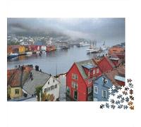 Scenery Travel Town Jigsaw Puzzles A Brain-teasing Game Designed for Teenagers And Adults Cool And Fun Super Challenging 1000pcs (75x50cm)