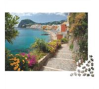 Scenery Travel Town Jigsaw Puzzles Extremely Challenging Suitable for All Ages And Genders Strengthens Bonds Passes The Time 300pcs (40x28cm)