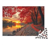 Scenery Travel Town Jigsaw Puzzles Extremely Challenging Suitable for All Ages And Genders Strengthens Bonds Passes The Time 500pcs (52x38cm)