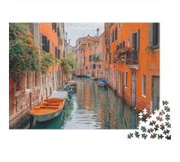 Scenery Travel Town Jigsaw Puzzles Extremely Challenging Suitable for All Ages And Genders Strengthens Bonds Passes The Time 1000pcs (75x50cm)