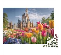 Scenery Travel Town Jigsaw Puzzles Extremely Challenging Suitable for All Ages And Genders Strengthens Bonds Passes The Time 300pcs (40x28cm)